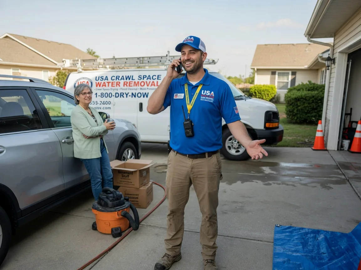Crawl Space Water Removal Risingsun, OH FAQs